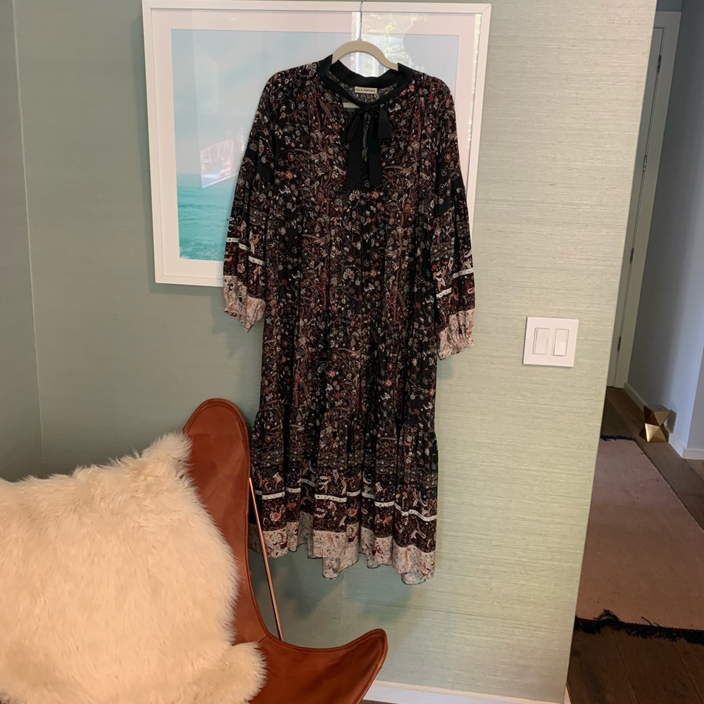 Ulla Johnson Isabetta in midnight - silk - Picture 6 of 9